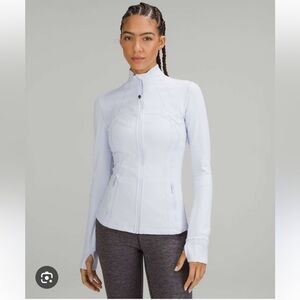 Lululemon Define Jacket in Blissful Blue size 8 US